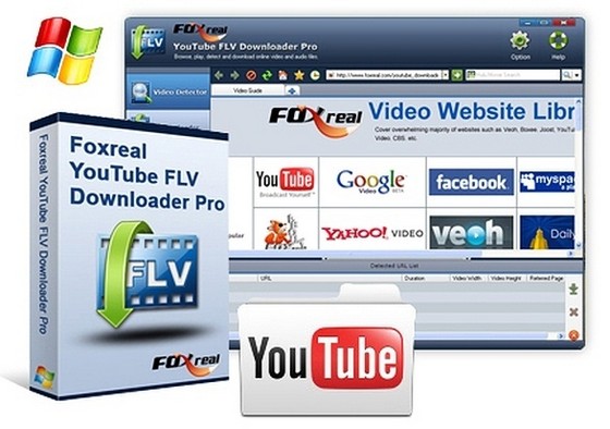 Foxreal YouTube FLV Downlaoder Pro v1.0.2.0