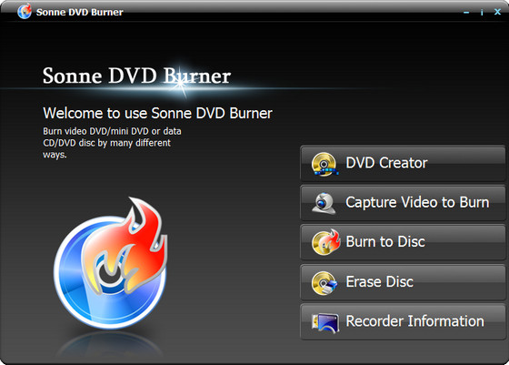 Sonne DVD Burner v4.3.0.2088