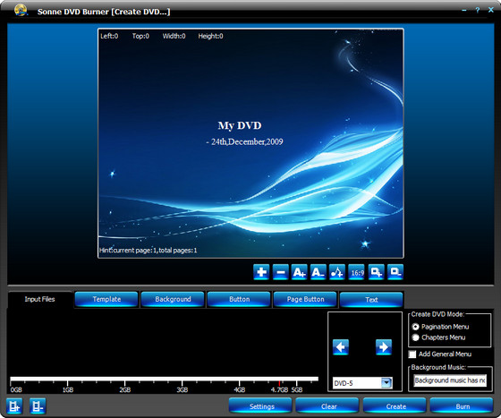 Sonne DVD Burner v4.3.0.2088